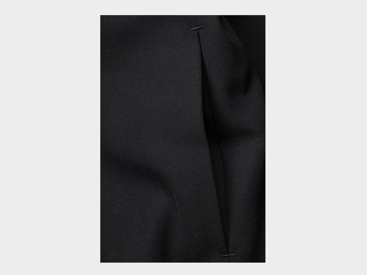 R21D6 "Double Down Blouson" Black Impact Wool