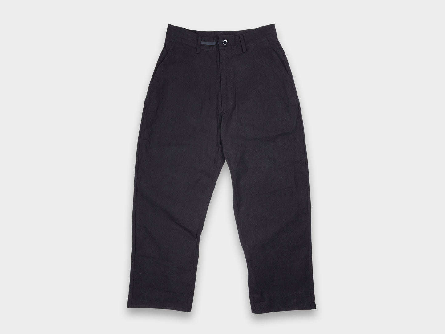 R0P4 "Wide Pants" Black Wax