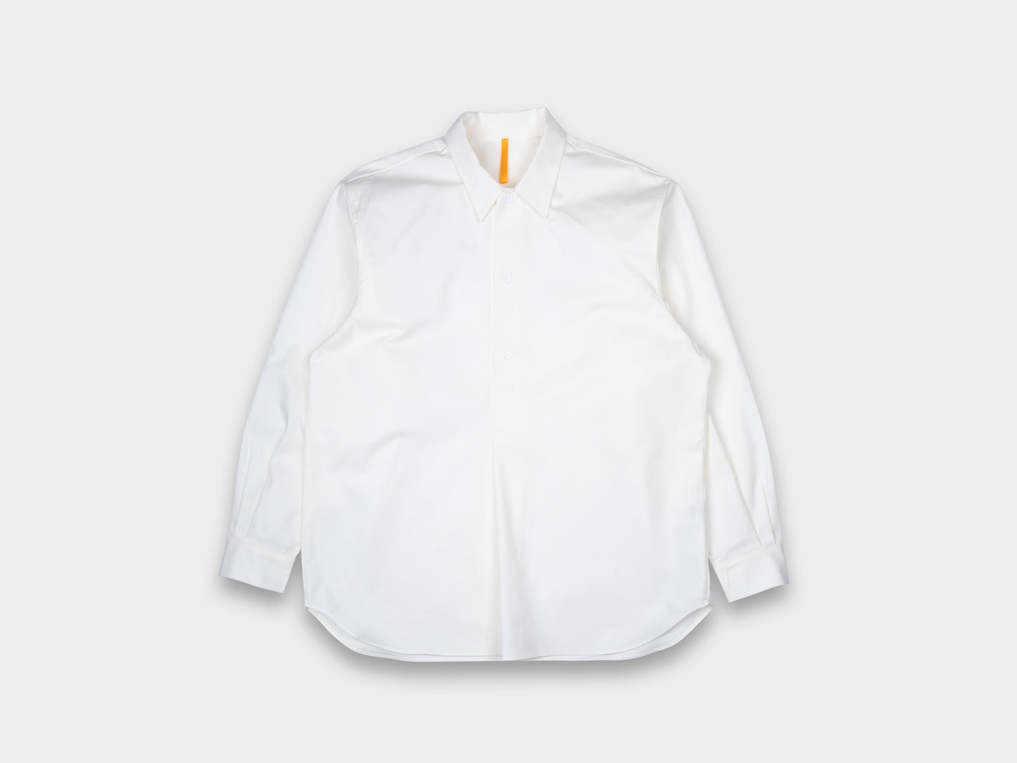 R0S2 "Pullover Shirt" White Magic Gabardine