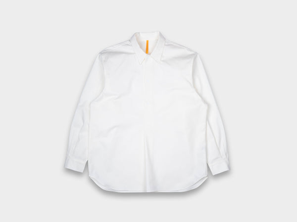 R0S2 "Pullover Shirt" White Magic Gabardine
