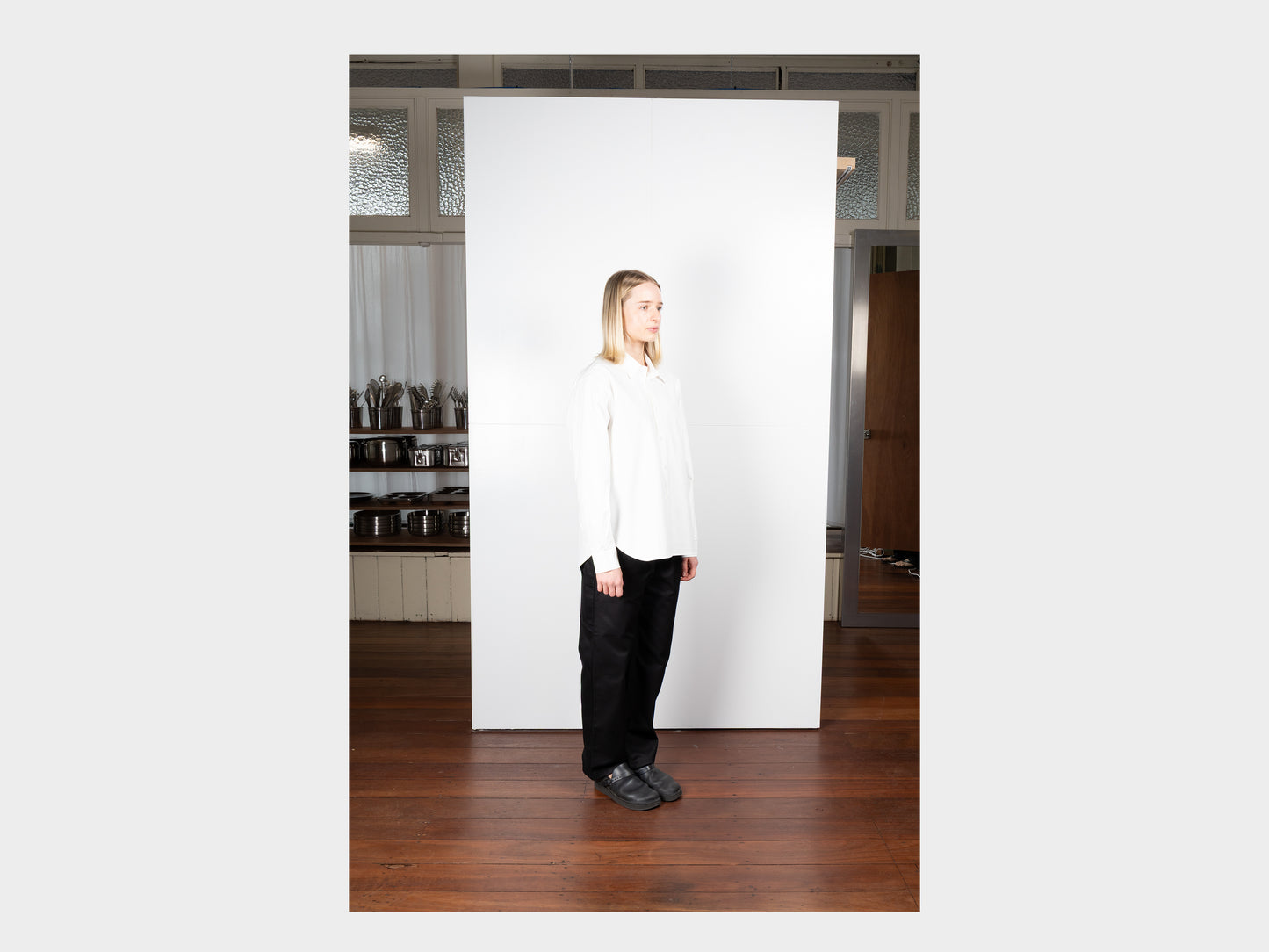 R0S8 "Weather Shirt" White Weather