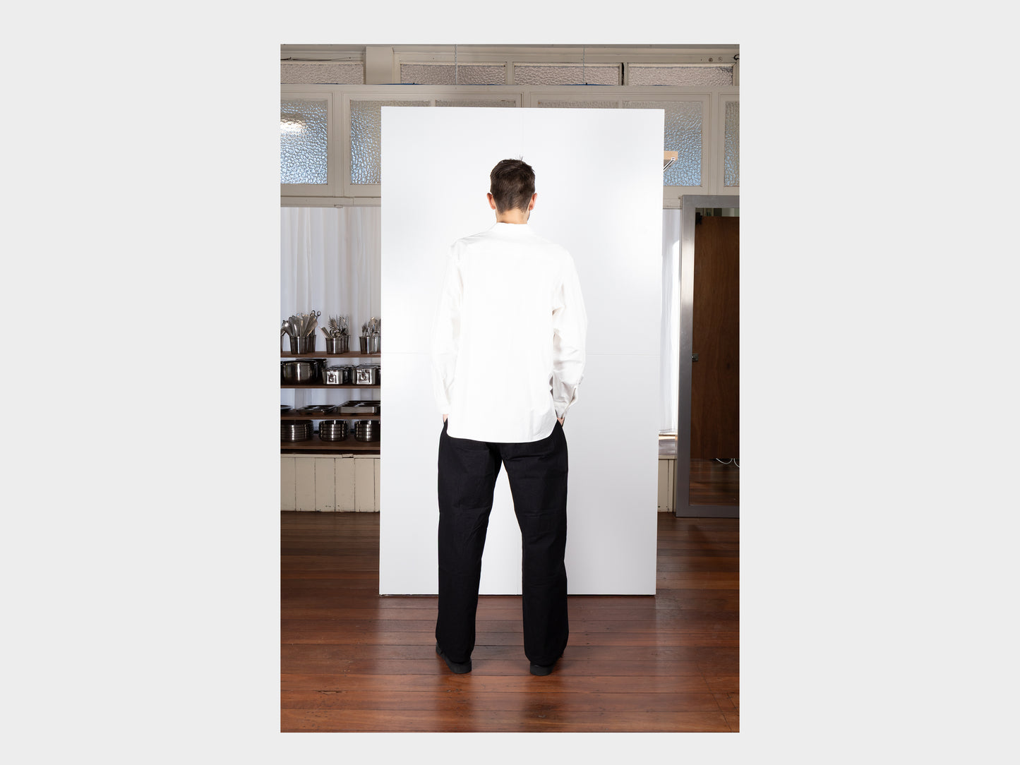 R0S8 "Weather Shirt" White Weather