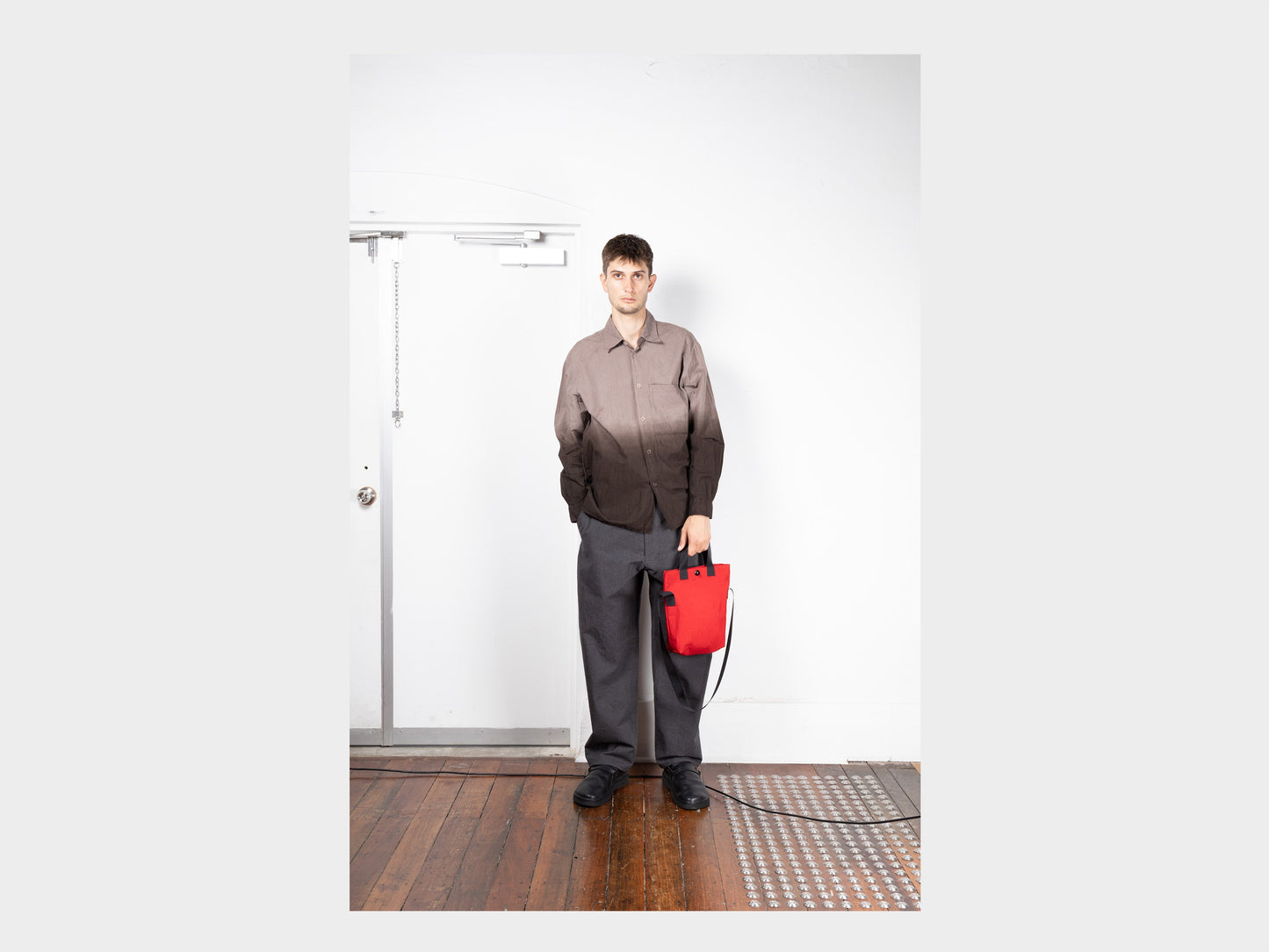 R19B4 "Mini Tote" Waratah Nylon
