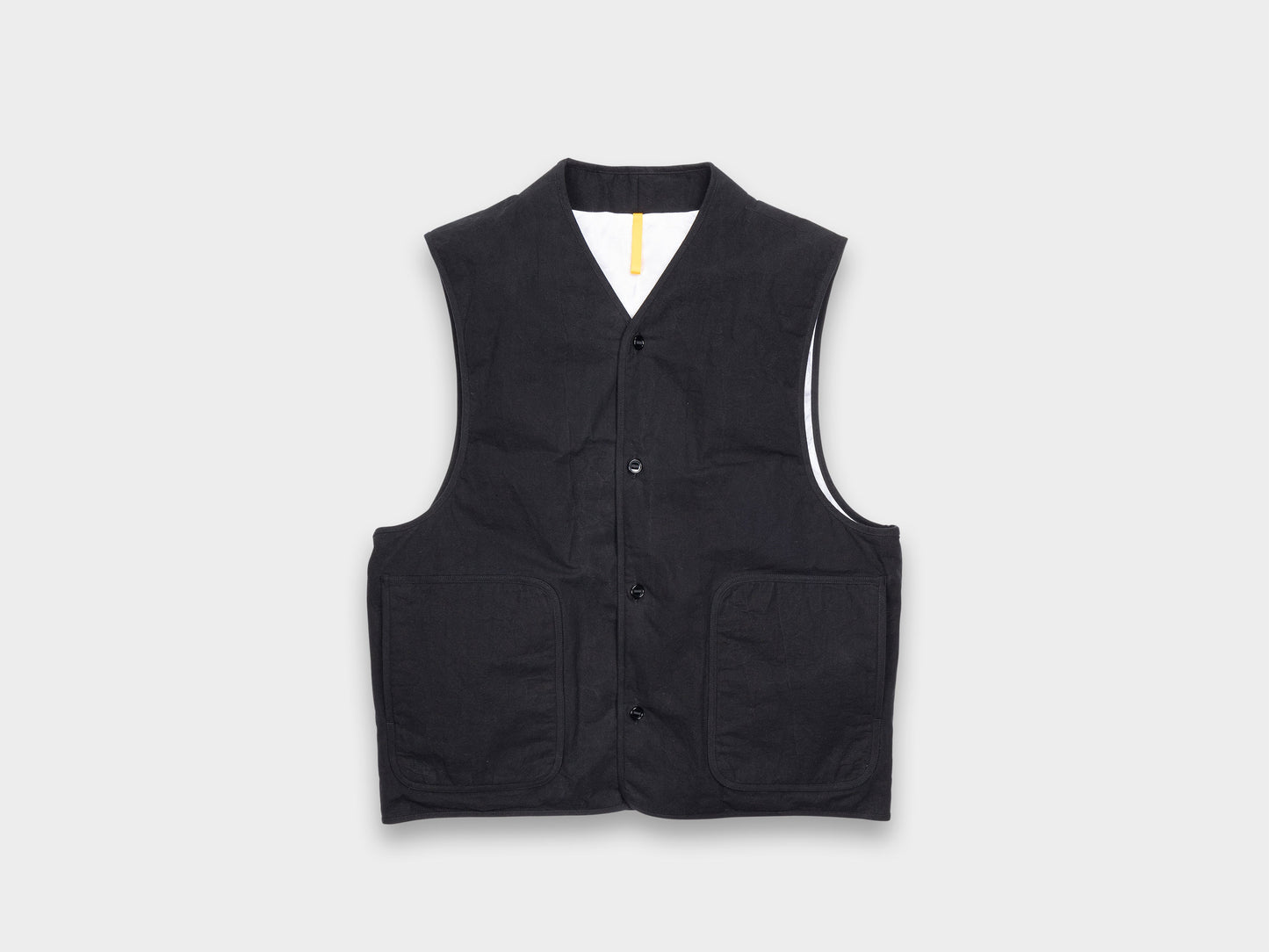 R19D5 "Down Shield Vest" Black Wax