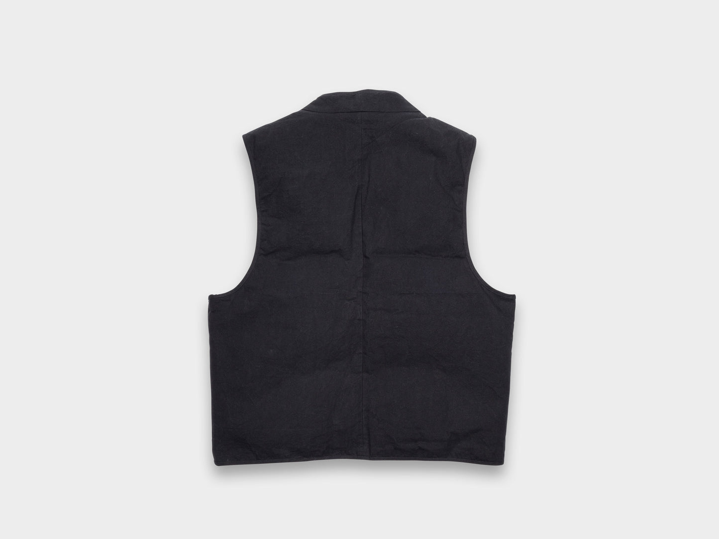 R19D5 "Down Shield Vest" Black Wax