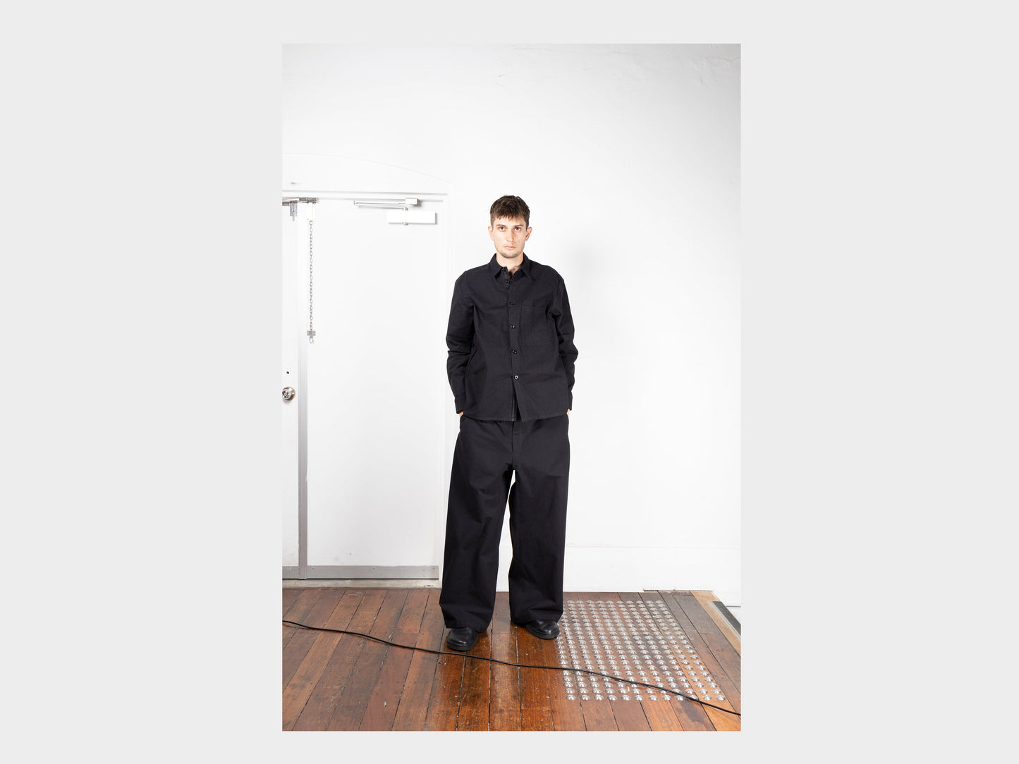 R19S1 "New Shirt-1" Black Wax