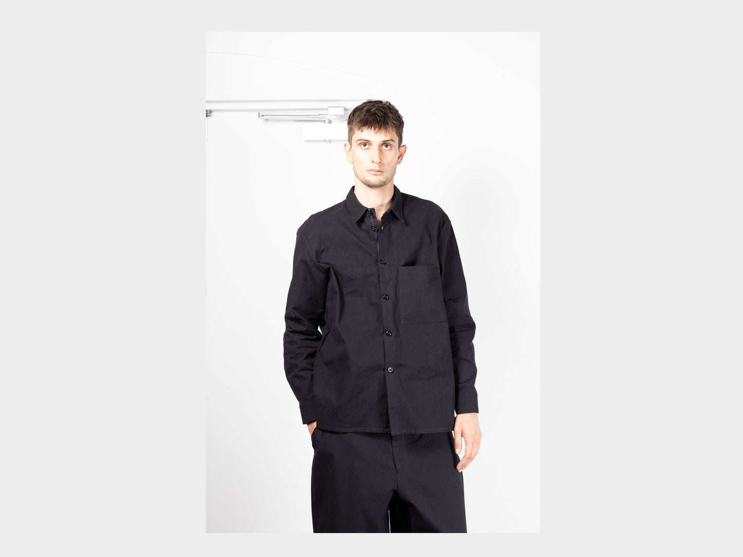 R19S1 "New Shirt-1" Black Wax