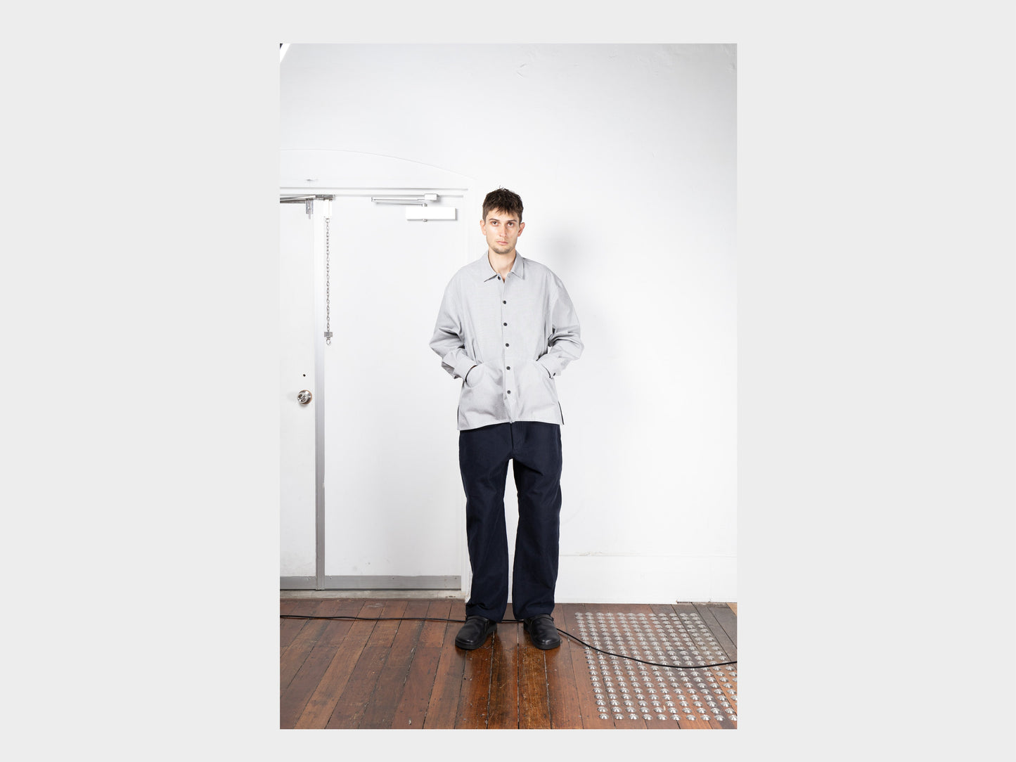R19S5 "Shop Shirt" Linework Oxford