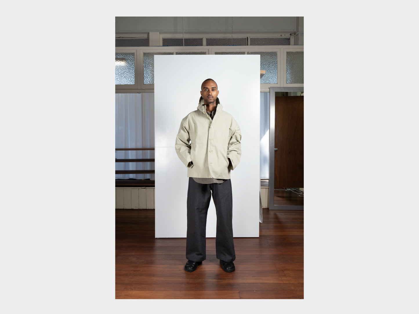 R19Y3 "Gill Jacket" Poa Wax