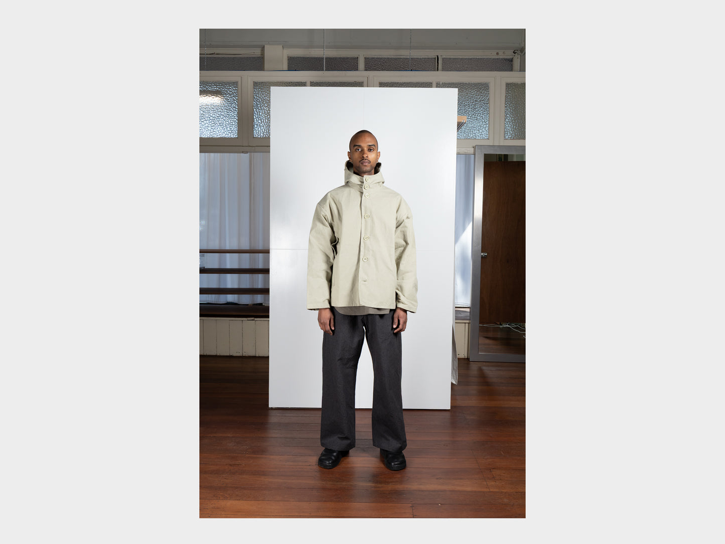 R19Y3 "Gill Jacket" Poa Wax