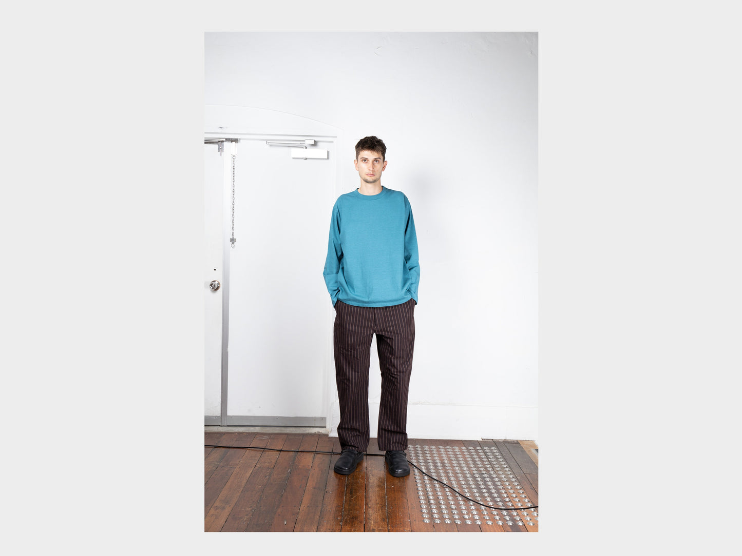 R19T3 "Big T-Shirt Long-Sleeve" Aqua