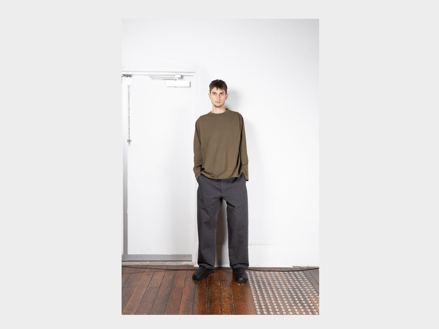 R19T3 "Big T-Shirt Long-Sleeve" Lichen