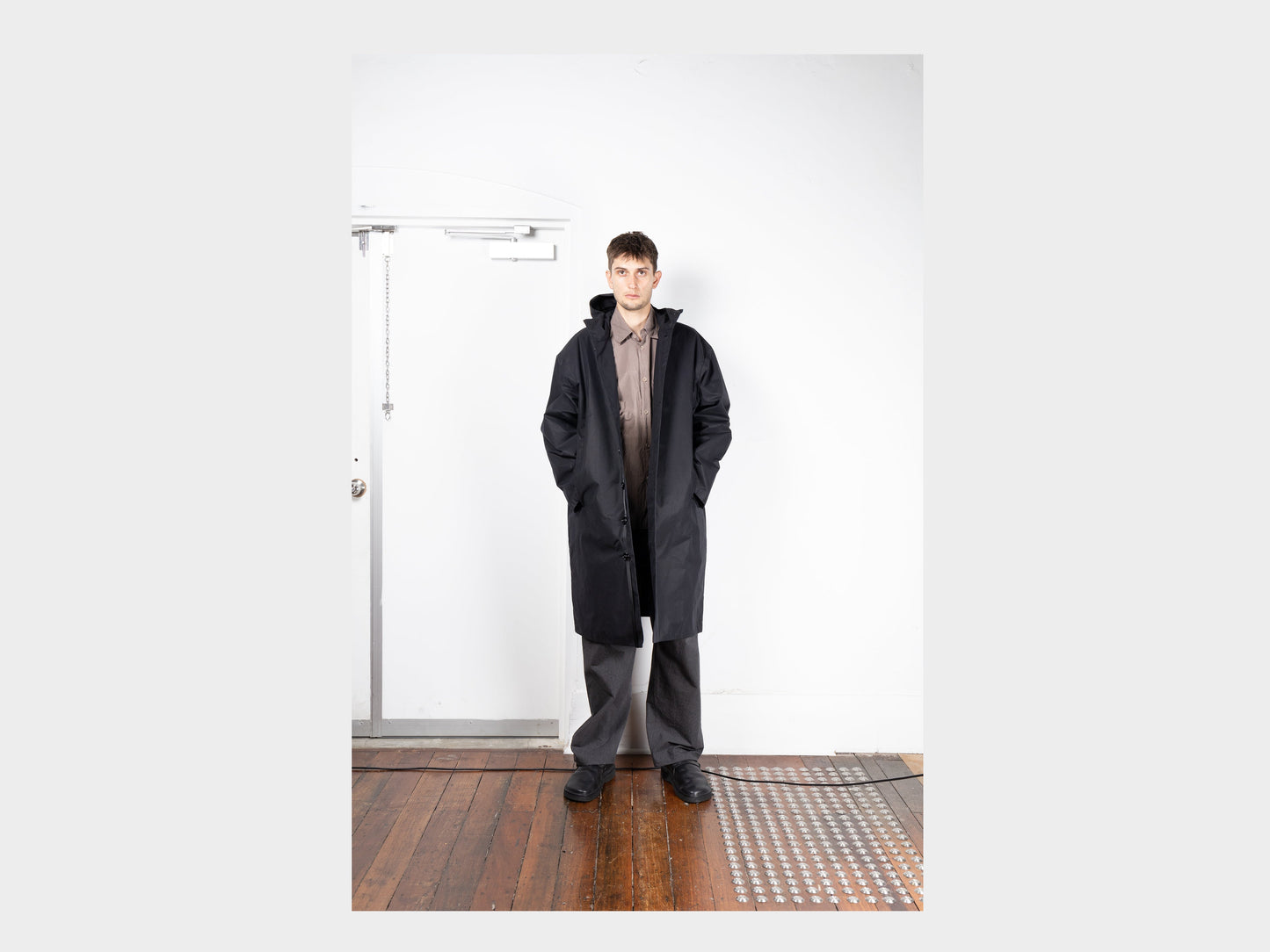 R19Y1 "Gill Coat" Black Master Shield