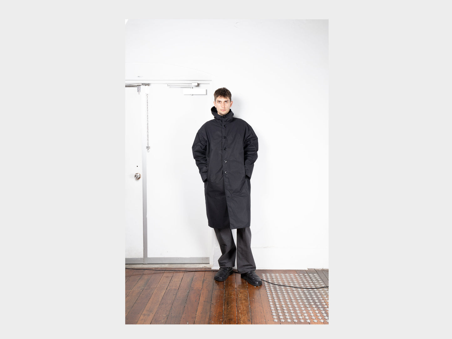 R19Y1 "Gill Coat" Black Master Shield