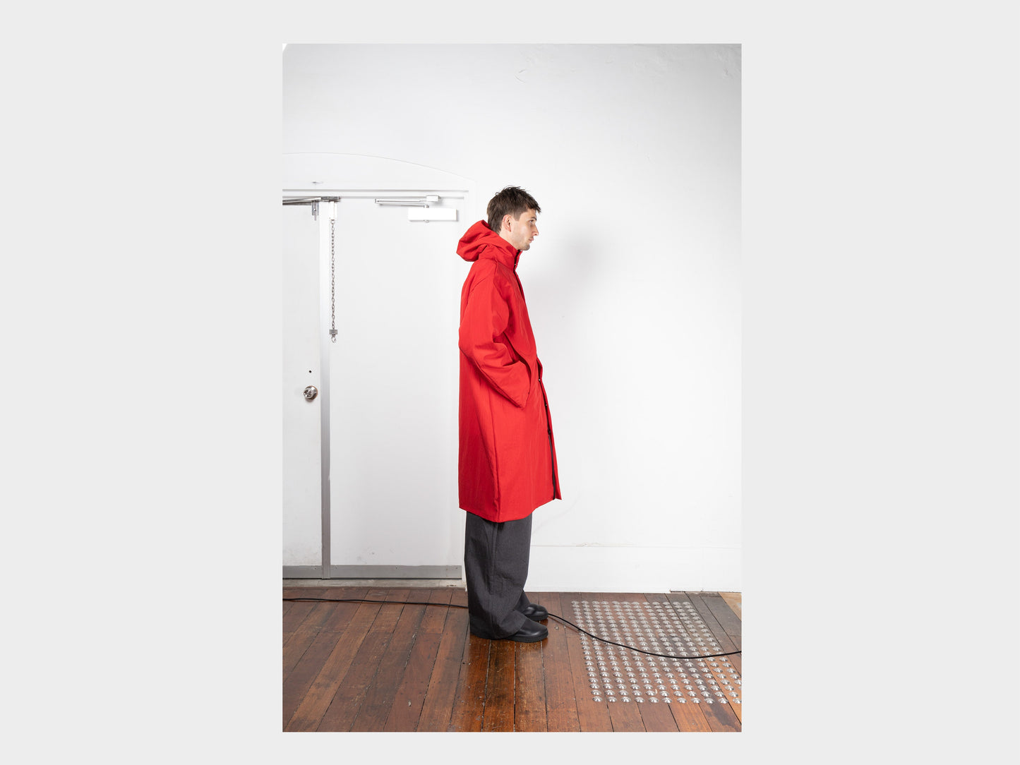 R19Y1 "Gill Coat" Waratah Nylon