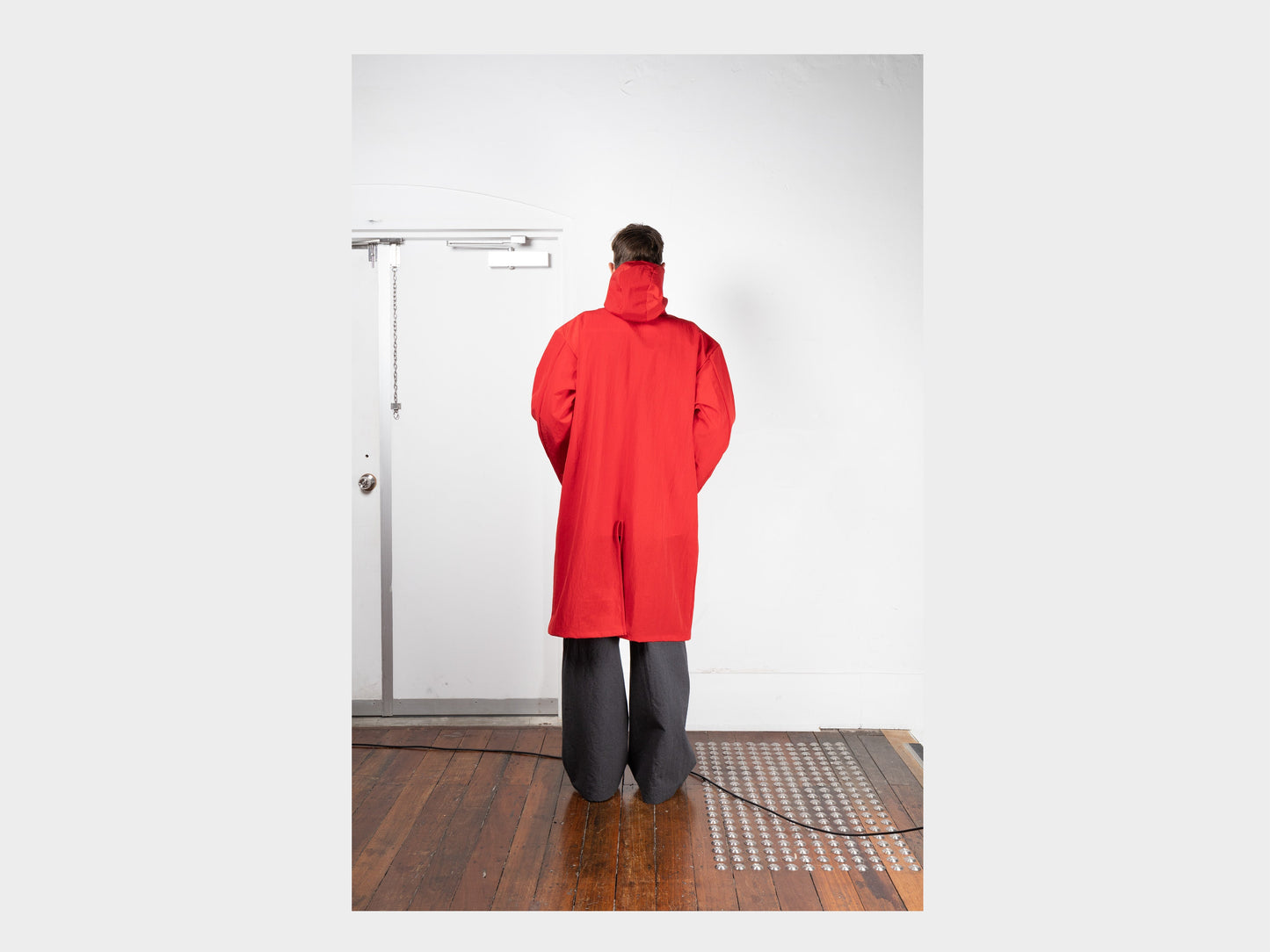 R19Y1 "Gill Coat" Waratah Nylon