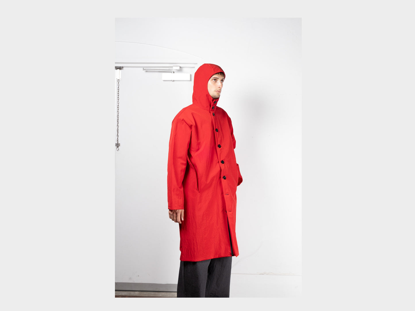 R19Y1 "Gill Coat" Waratah Nylon