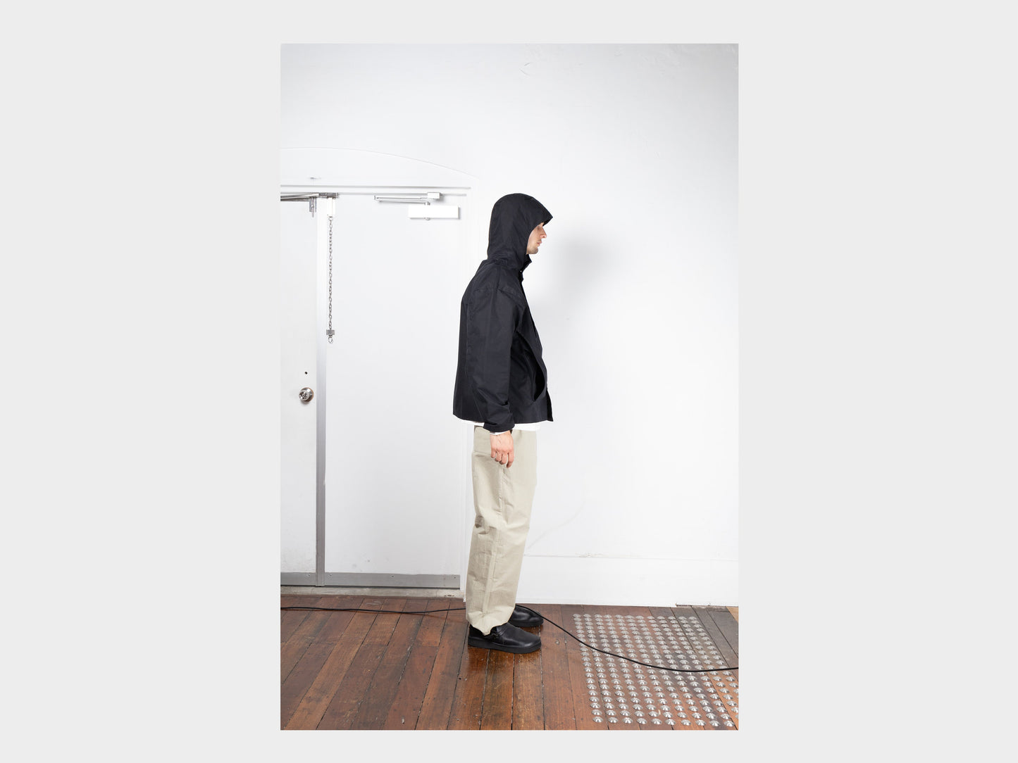 R19Y3 "Gill Jacket" Black Master Shield