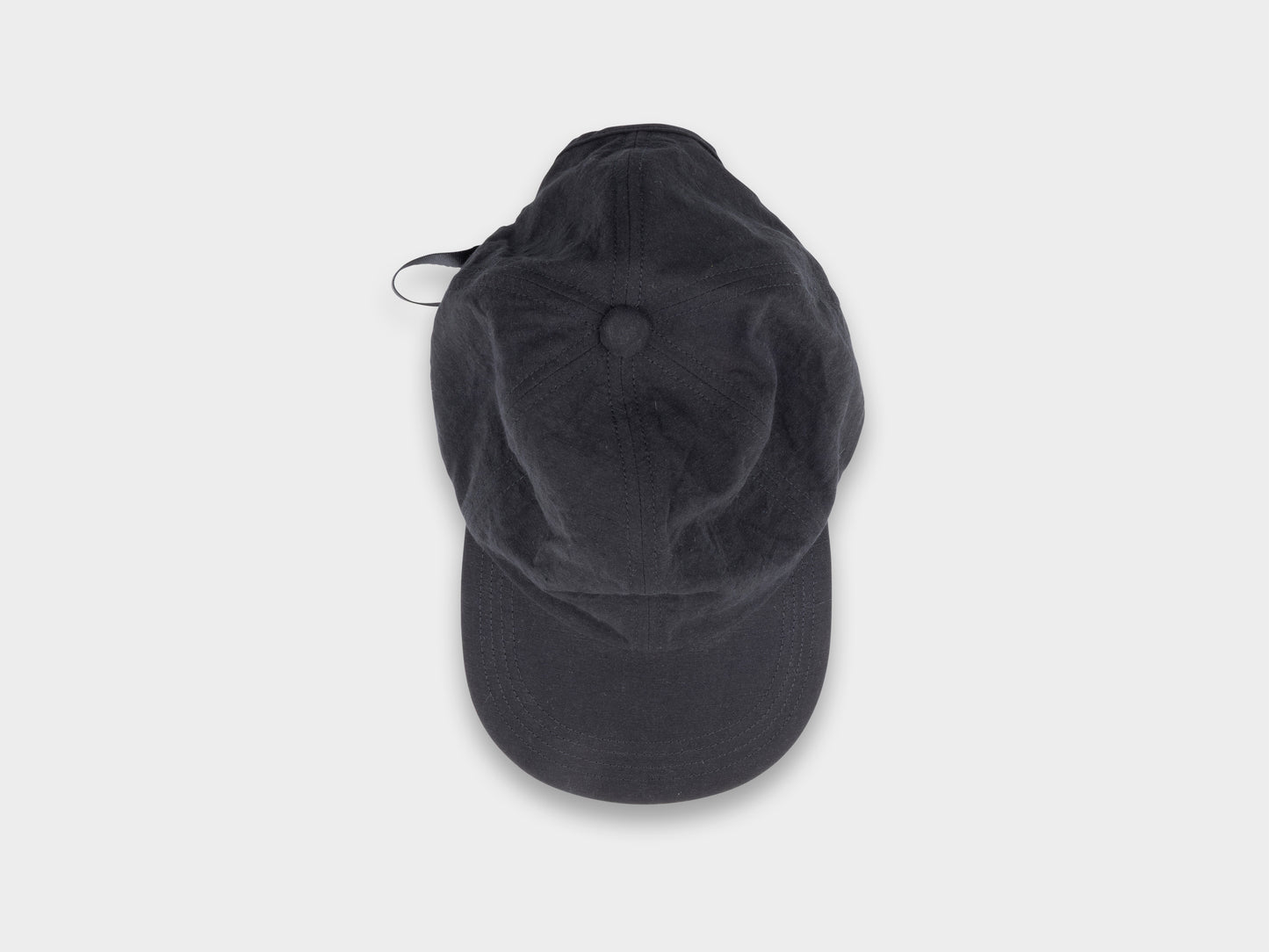R20C1 "Shallow Cap" Black Linen