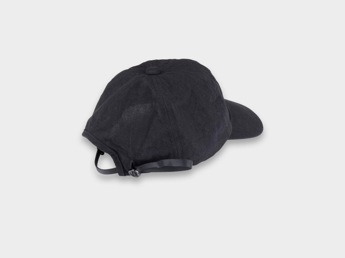 R20C1 "Shallow Cap" Black Linen