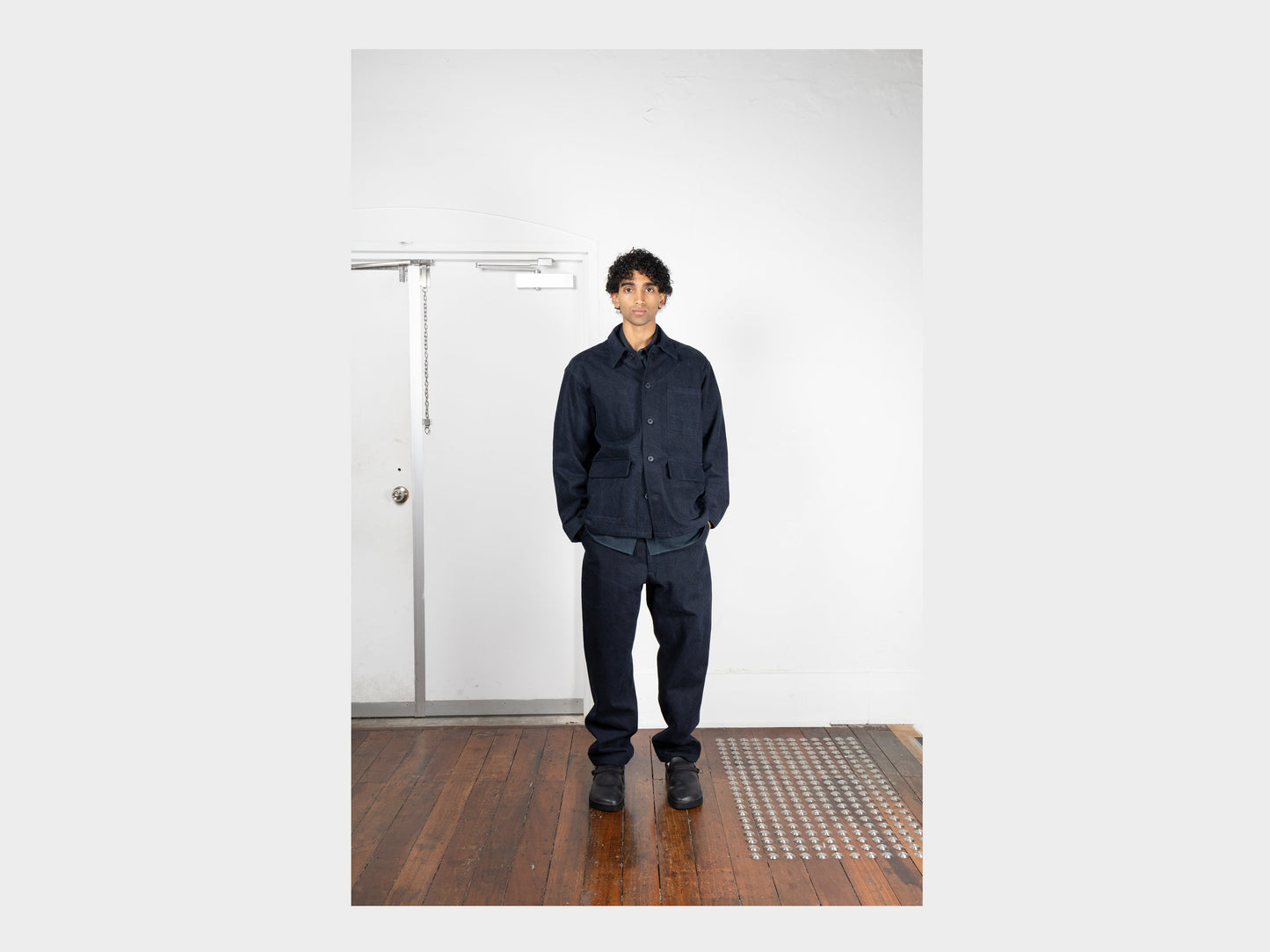 R20J2 "Jebok Jacket" Blue Sumi Organic Denim