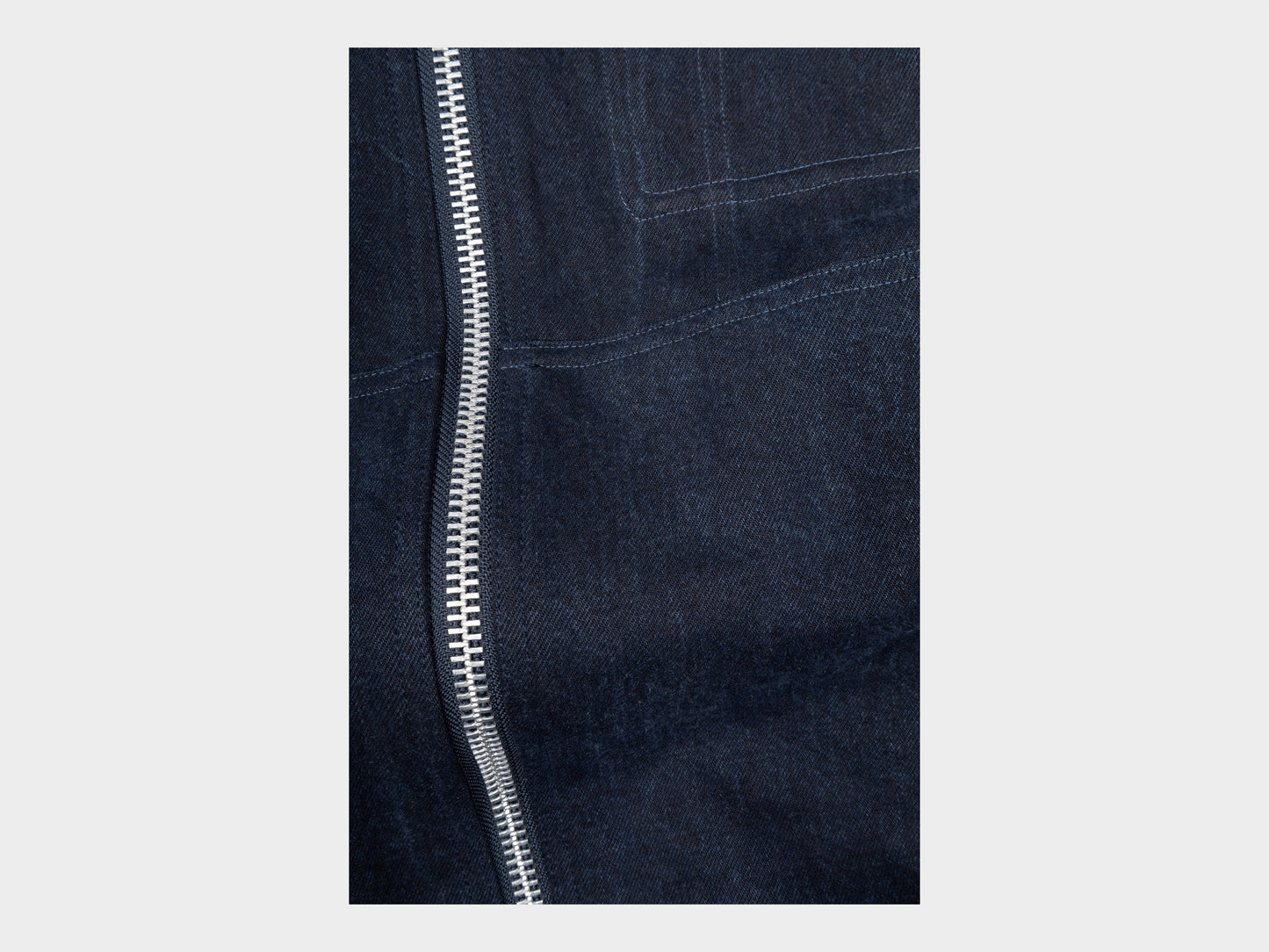 R20J3 "Jebok Parka" Blue Sumi Organic Denim