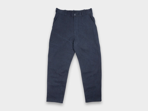R20J4 "Jebok Chino" Blue Sumi Organic Denim