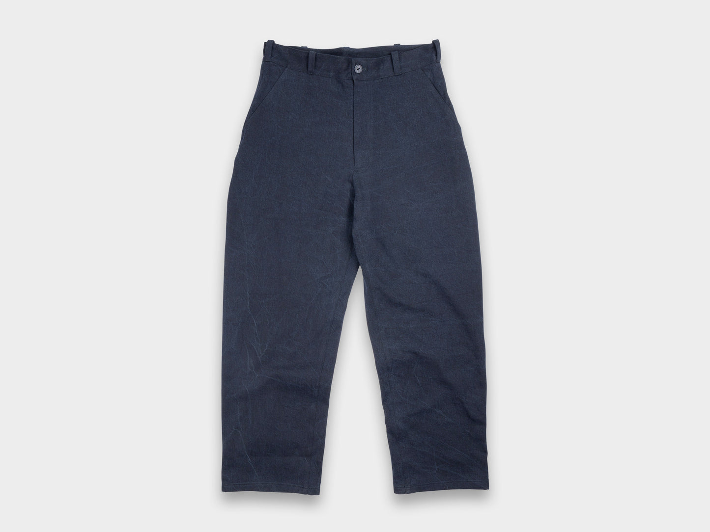 R20J6 "Jebok Pants" Blue Sumi Organic Denim