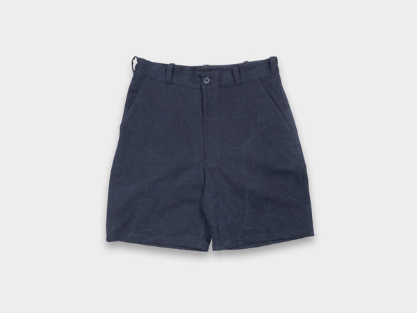 R20J7 "Jebok Shorts" Blue Sumi Organic Denim