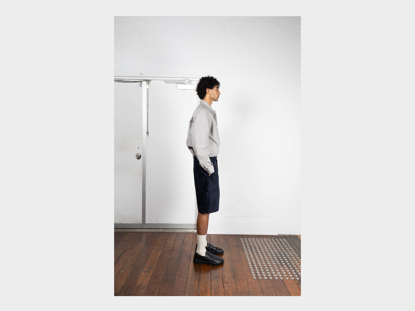 R20J7 "Jebok Shorts" Blue Sumi Organic Denim