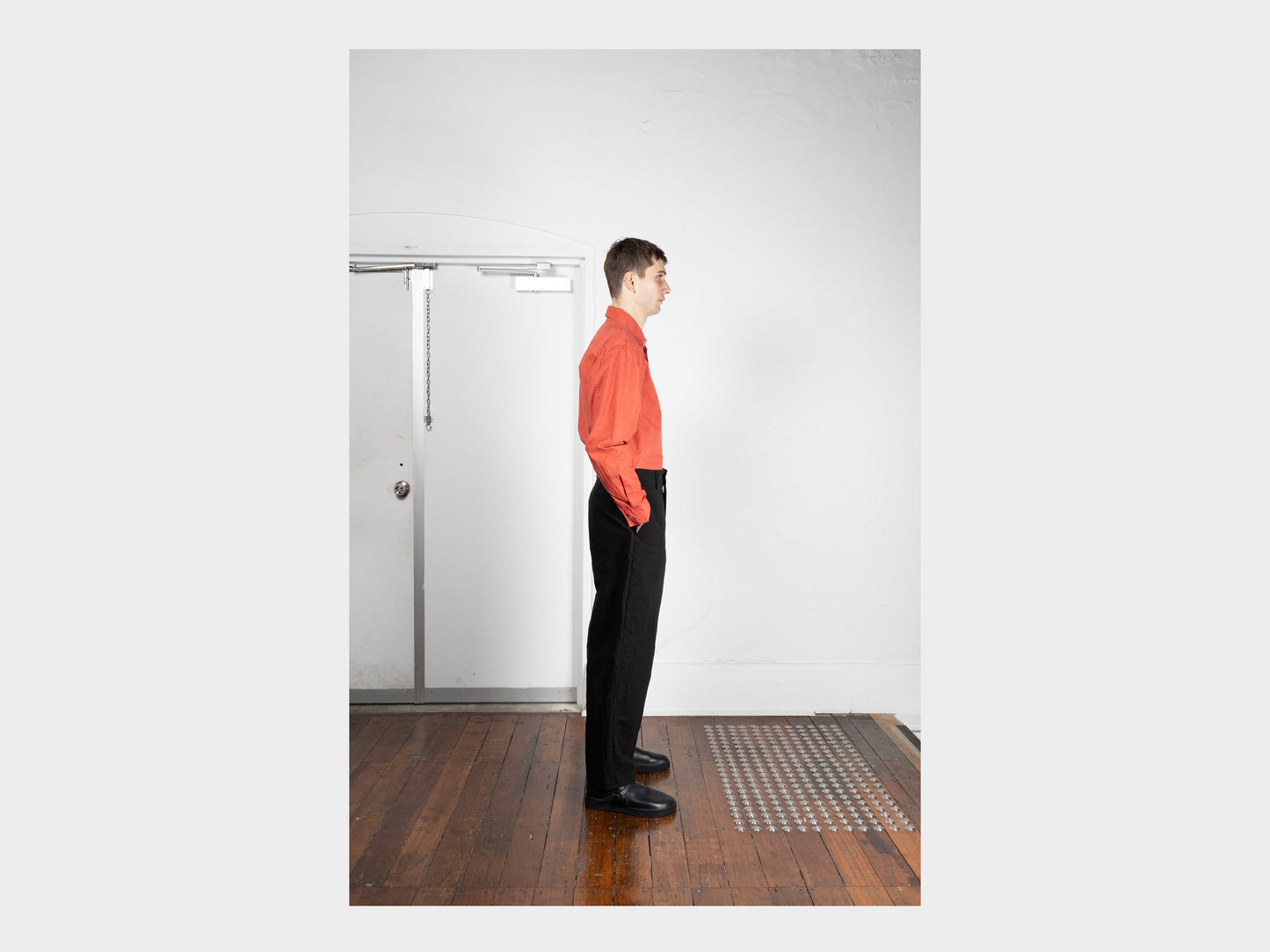 R20P4 "Wide Pants" Black Linen