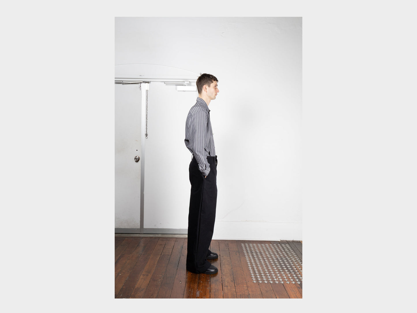 R20P8 "Sail Pants" Black Wax