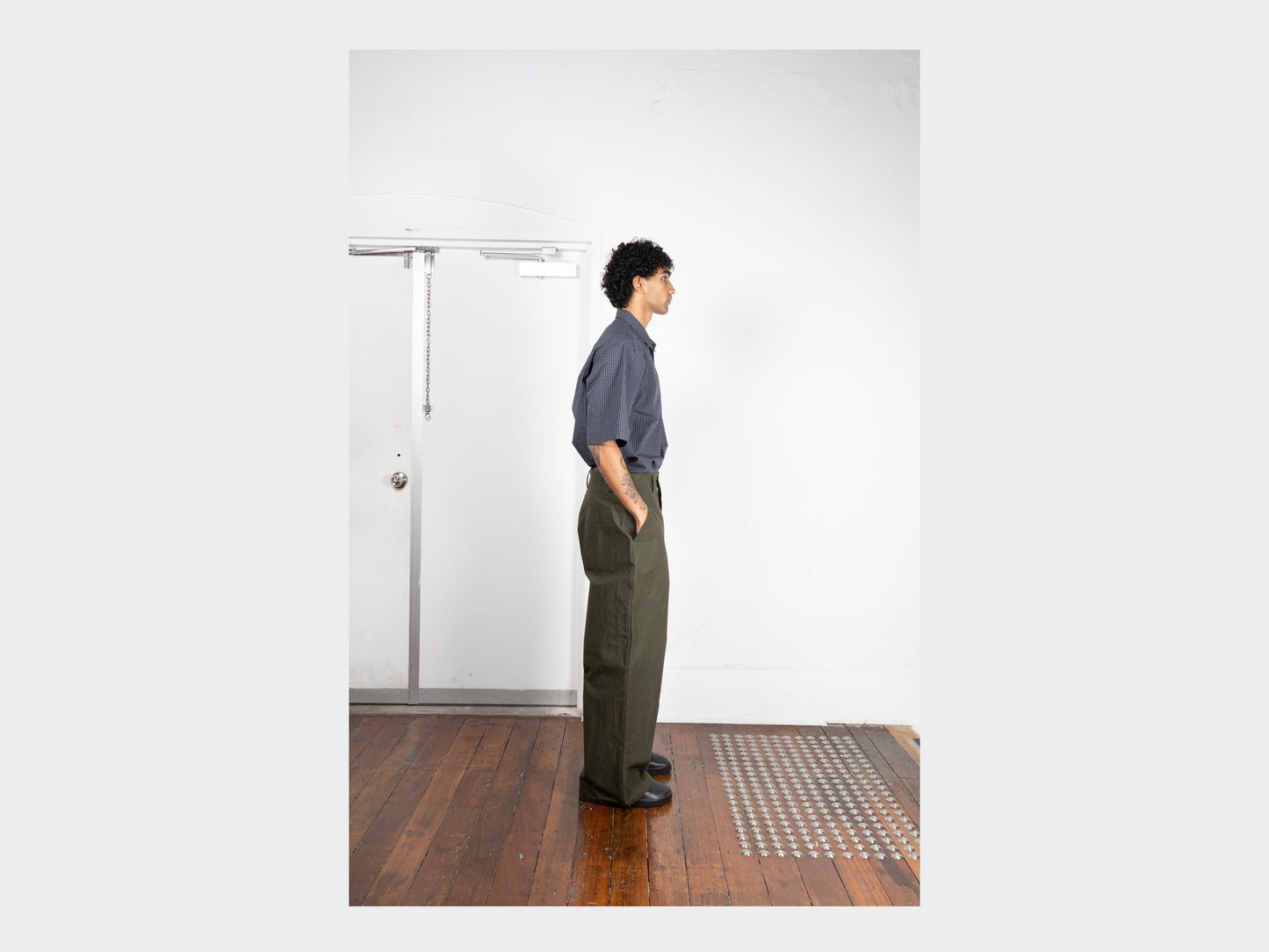 R20P8 "Sail Pants" Woodland Wax