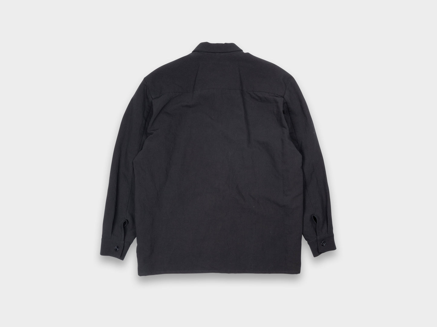 R20S1 "New Shirt-1" Black Linen