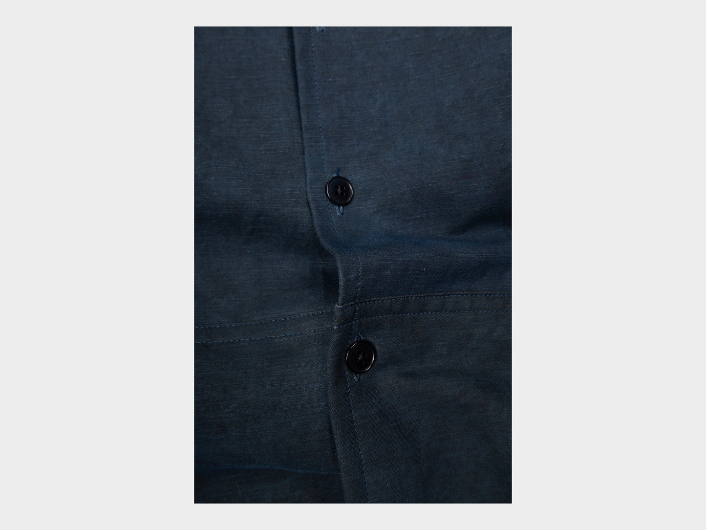 R20S5 "Shop Shirt" Sumi Indigo Double Cloth
