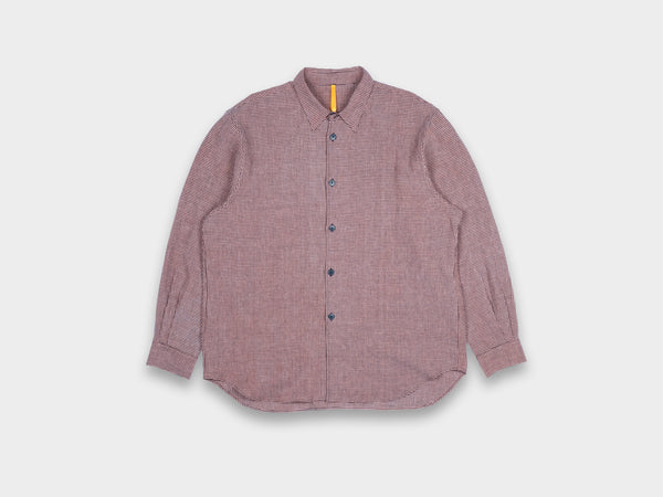 R20S8 "Weather Shirt" Bengara Gingham