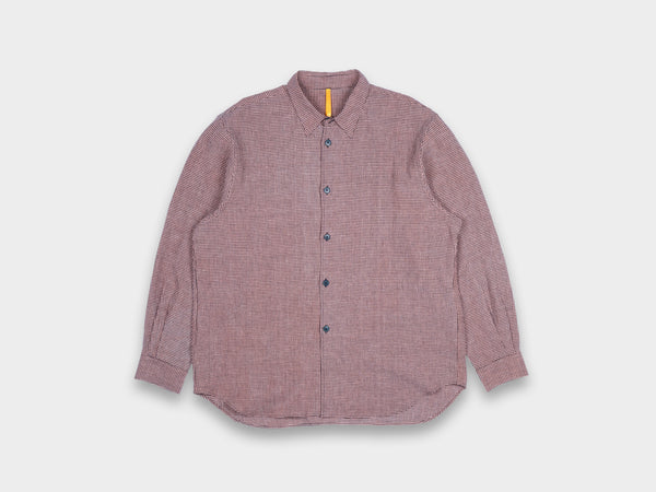 R20S8 "Weather Shirt" Bengara Gingham