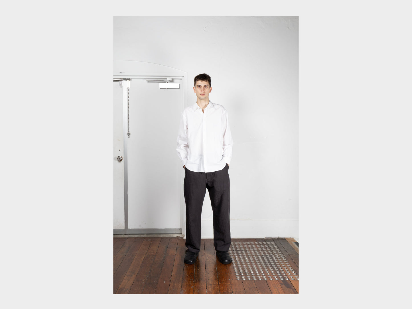 R20P4 "Wide Pants" Earth Linen