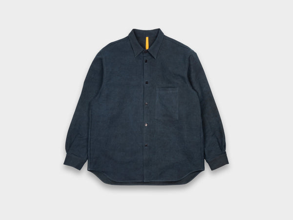 R20S8 "Weather Shirt PK" Sumi Indigo Double Cloth