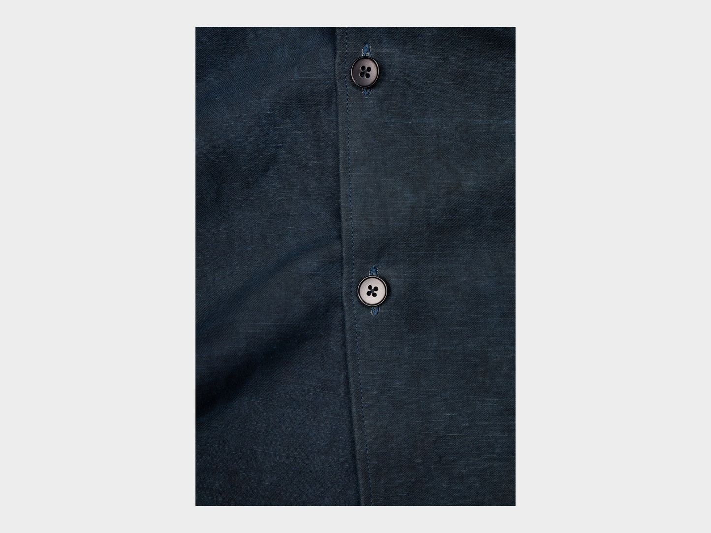 R20S8 "Weather Shirt PK" Sumi Indigo Double Cloth