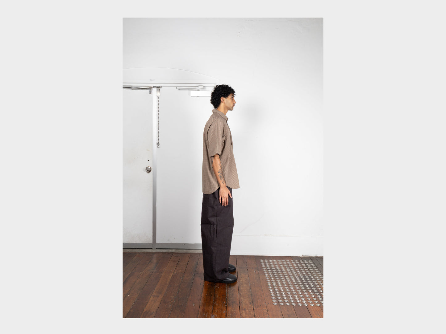 R20S9 "S/S Weather Shirt" Garden Grid