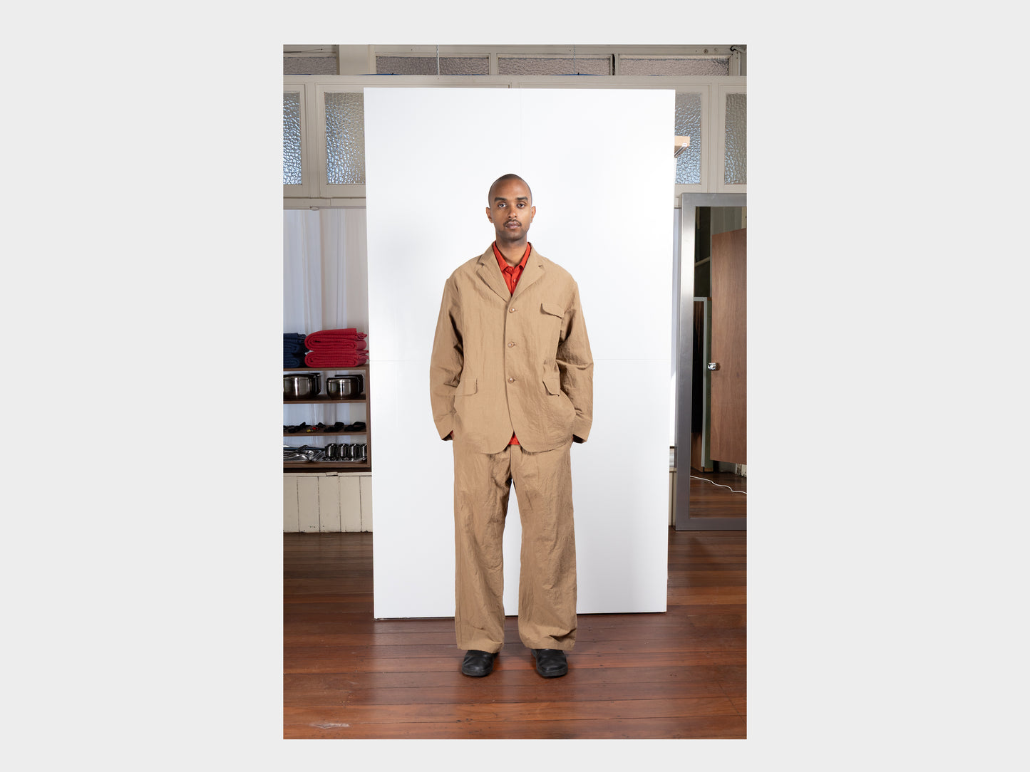 SPY4 "Big Blazer" Reed Linen