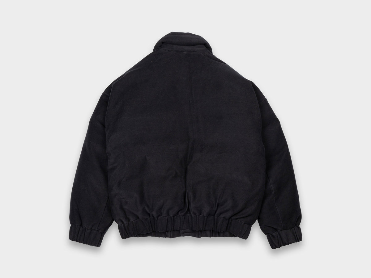 R21D3 "Down Blouson" Fluid Supima Back-Satin