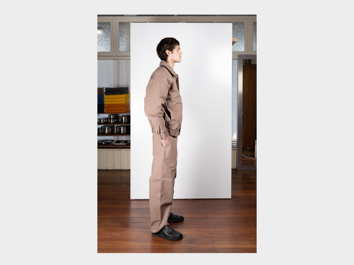 R21D3 "Down Blouson" Storm Wax