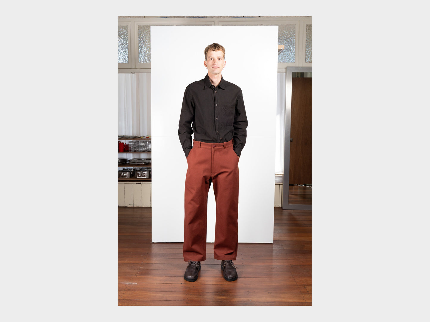 R21J6 "Jebok Pants" Baked Canvas