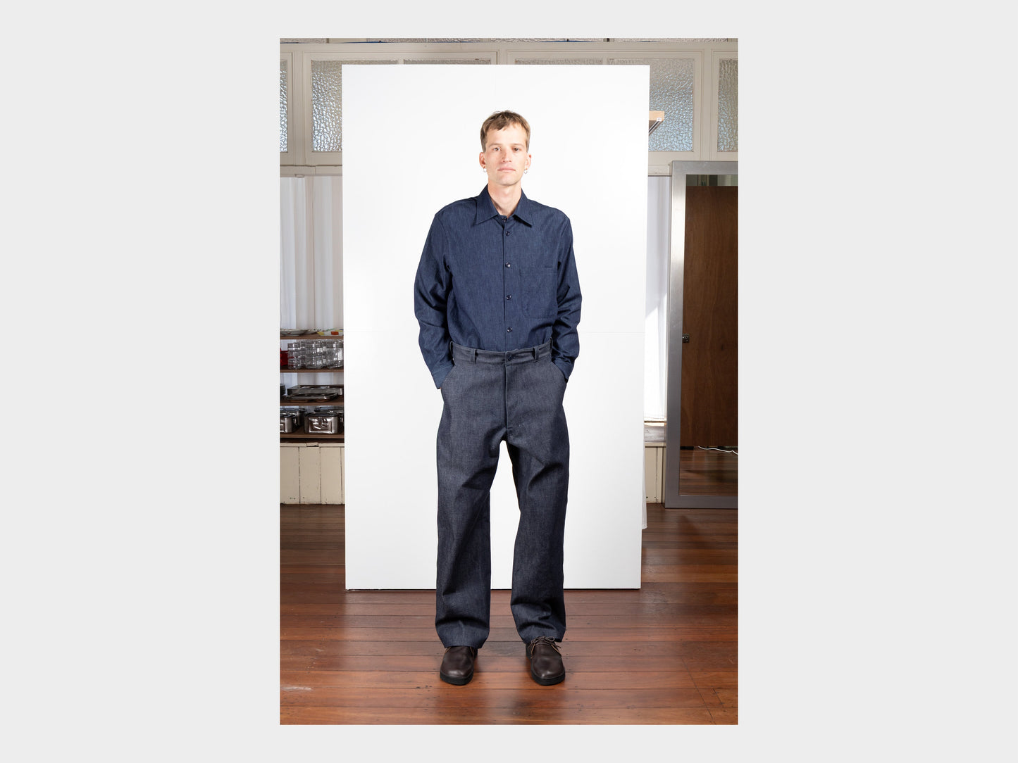 R21J6 "Jebok Pants" Organic Raw Denim