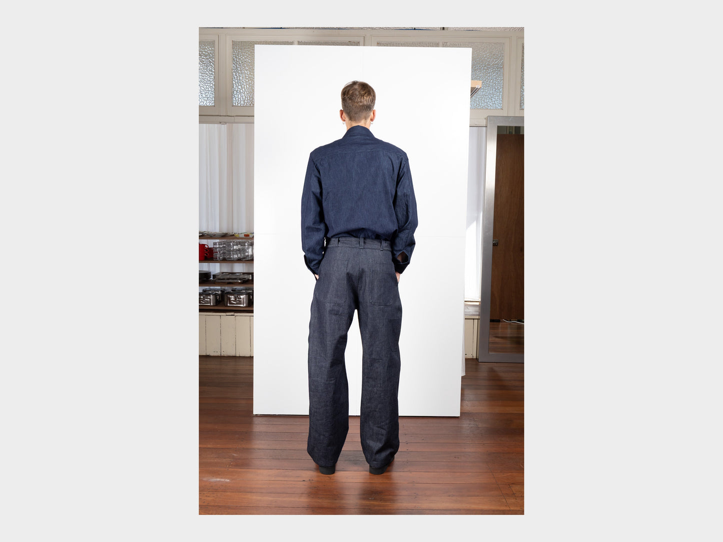 R21J6 "Jebok Pants" Organic Raw Denim