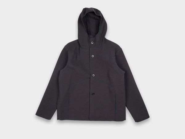R21O3 "Cut Parka" Black Ash Nubi