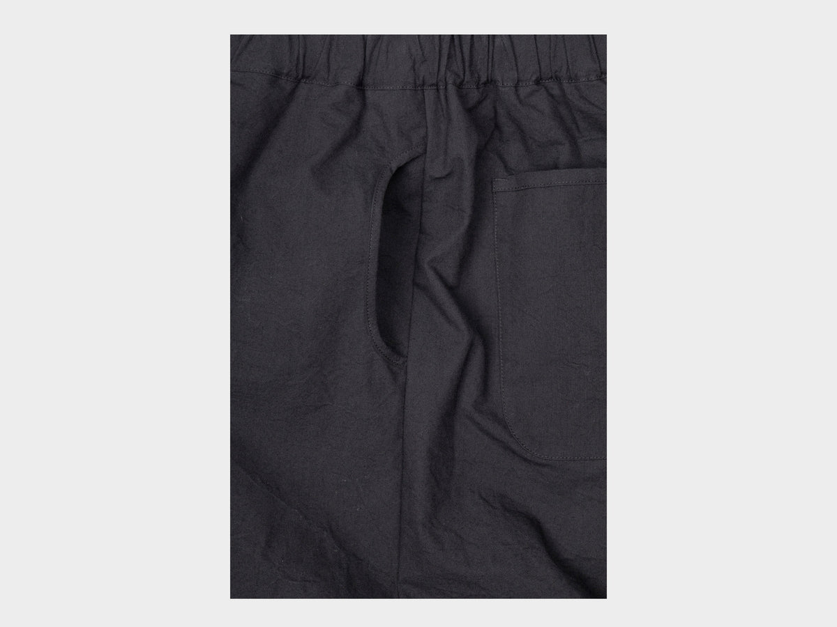 R21P5 "Solid Pants" Black Wool