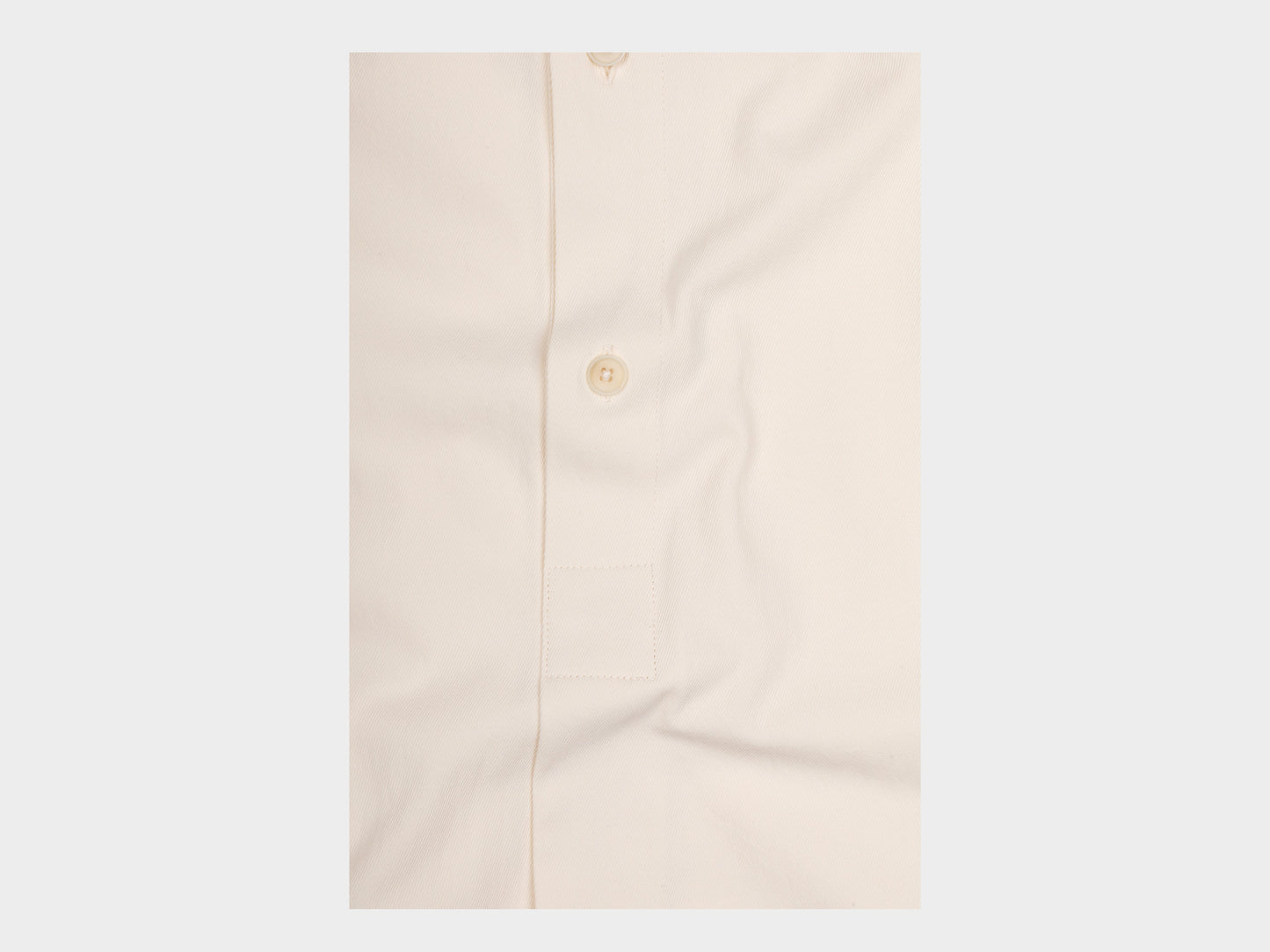 R21S2 "Pullover Shirt" Unbleached Tricotine